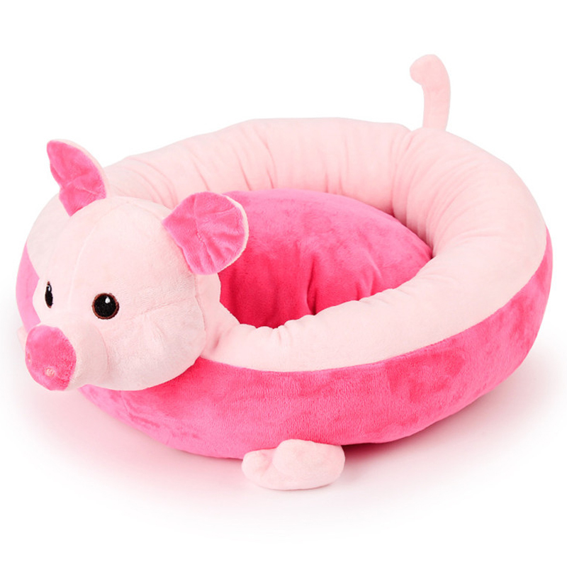 ο ũ ū ũ ʴ  ħ ȭ    ˳ Ʈ    ֿϰ  Ĺ  ׵/NEW Christmas Big Size Extra Large Dog Bed Cartoon Pig House Sofa Kennel Soft Co